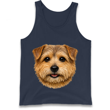 Norfolk Terrier Dog Face Tank Top