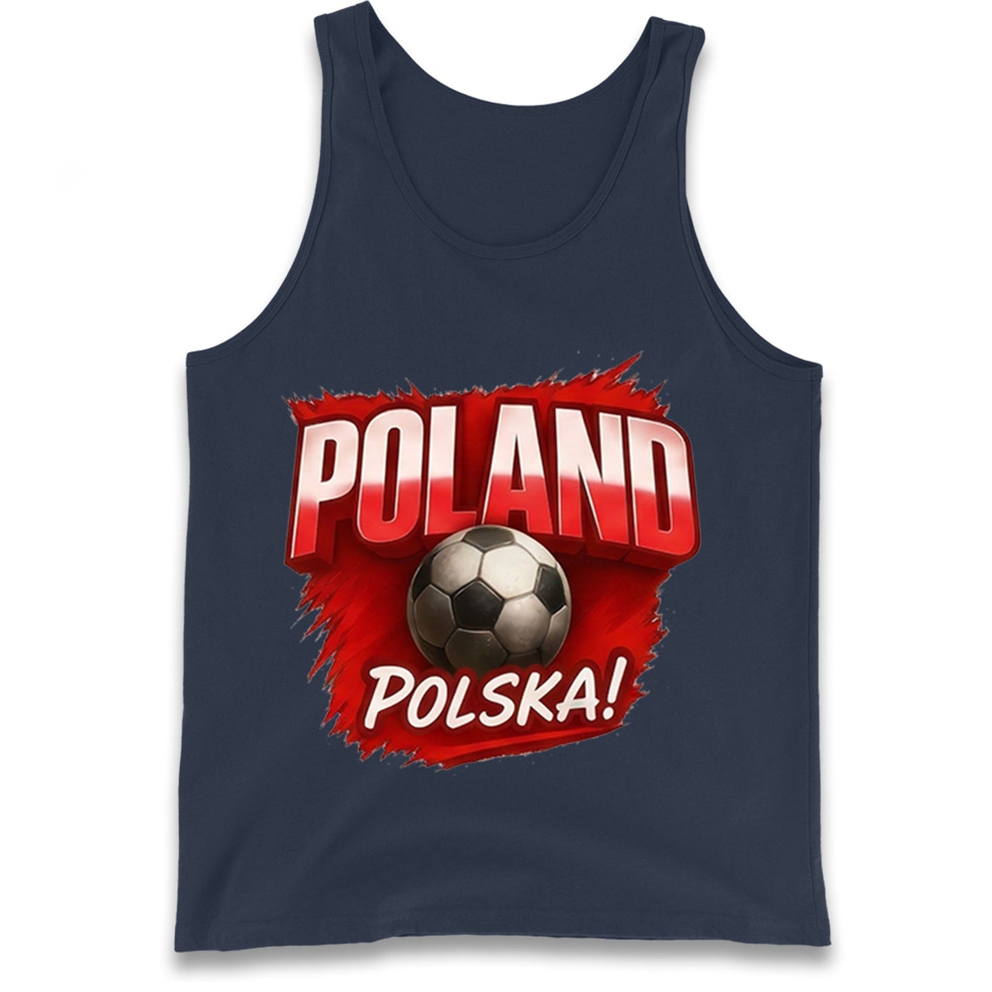 Poland Retro World Cup Tank Top