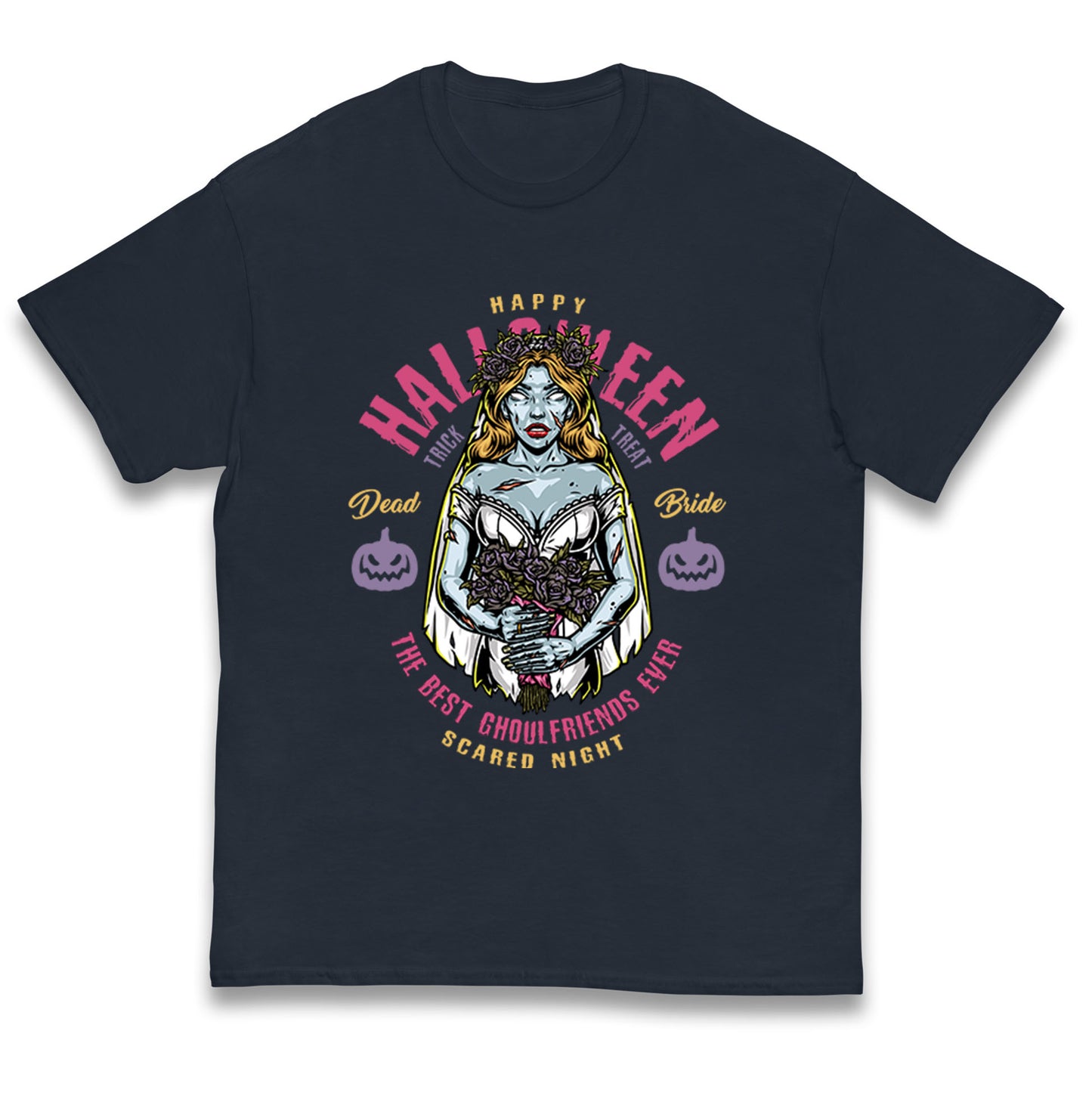 Happy Halloween Best Ghoulfriends Kids T Shirt