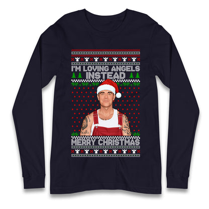 Robbie Williams Christmas Longsleeve T Shirt