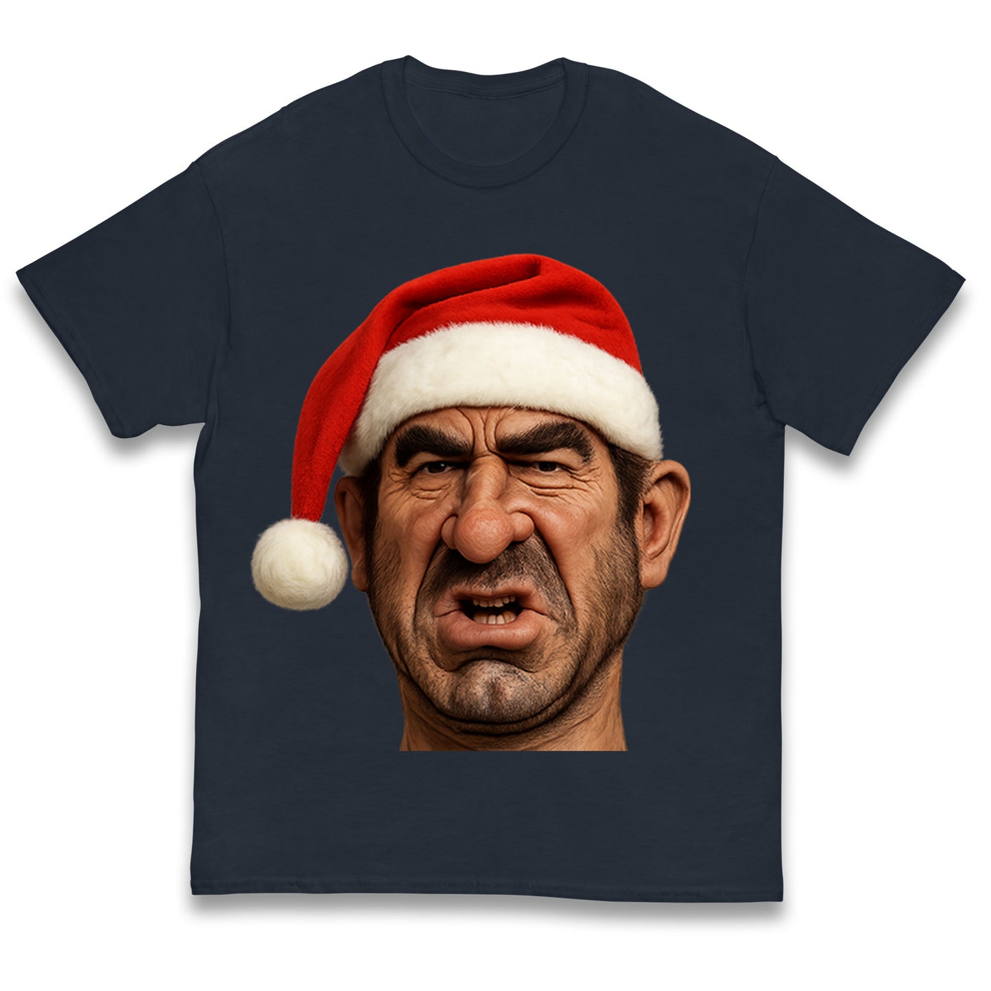 Eric Cantona Xmas Kids T Shirt
