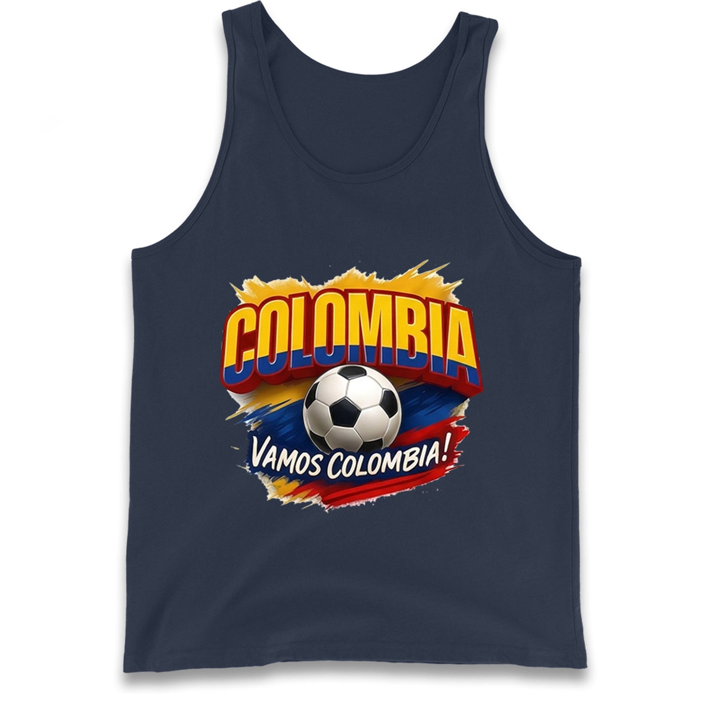 Colombia Retro World Cup Tank Top