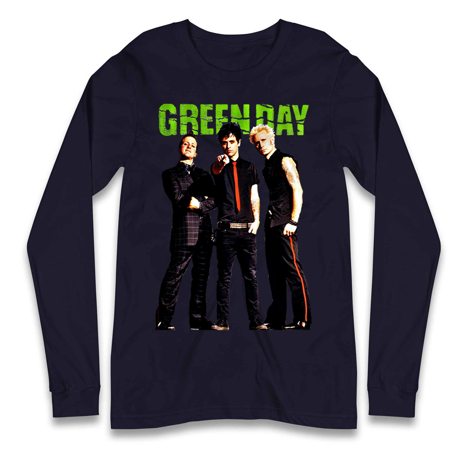 Green Day Longsleeve T Shirt