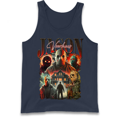 Jason voorhees scary Halloween Bootleg Tank Top