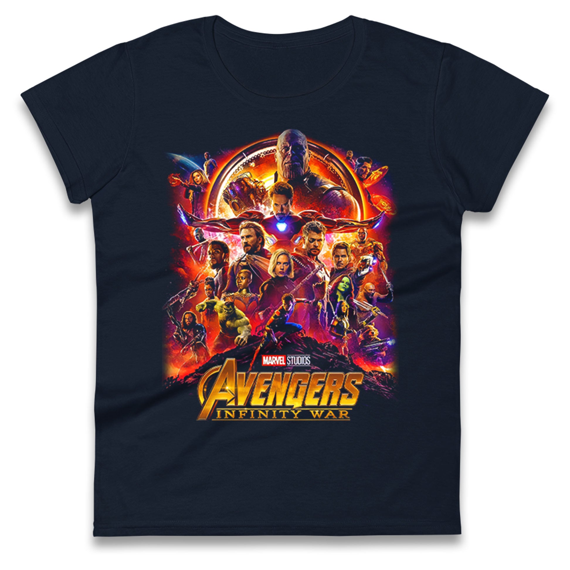 Avengers Infinity War Ladies T Shirt