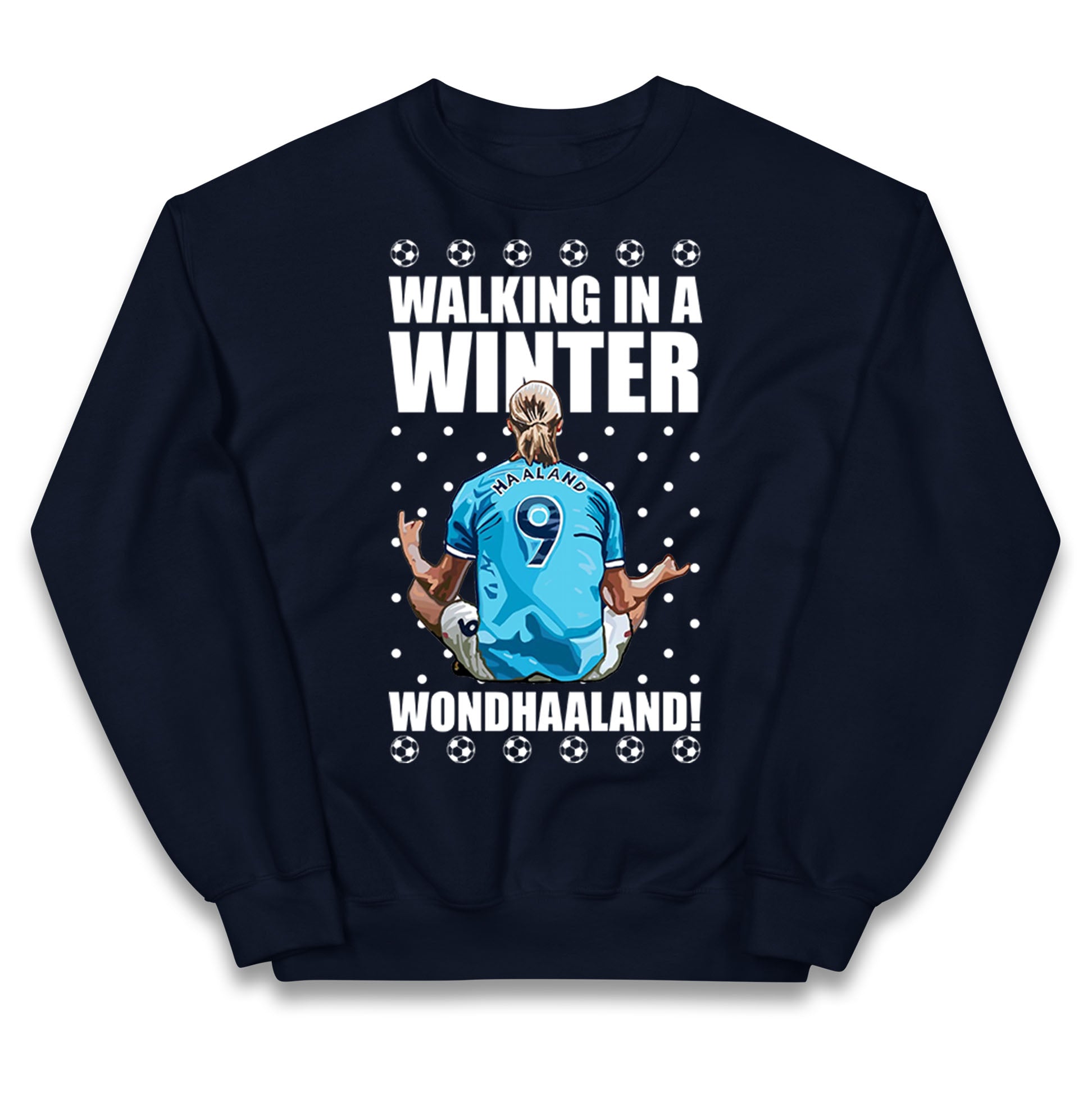 erling haaland christmas jumper