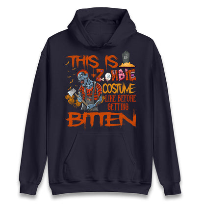 Zombie Costume Halloween Hoodie
