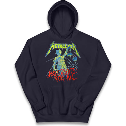 Metallica And Justice For All Kids Hoodie
