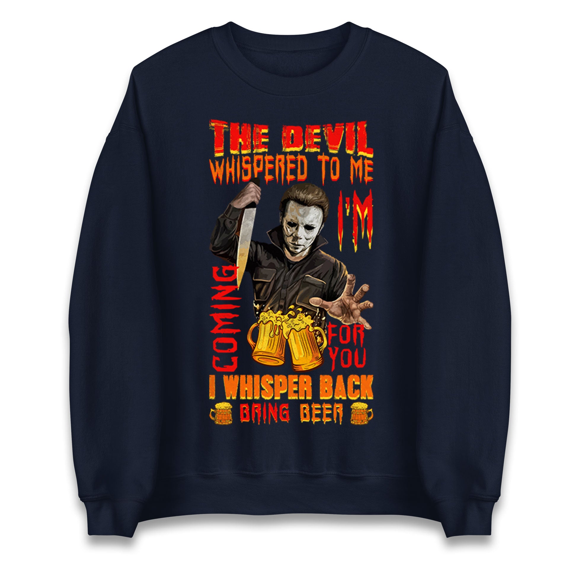 Michael Myers Haunted Halloween Sweatshirt
