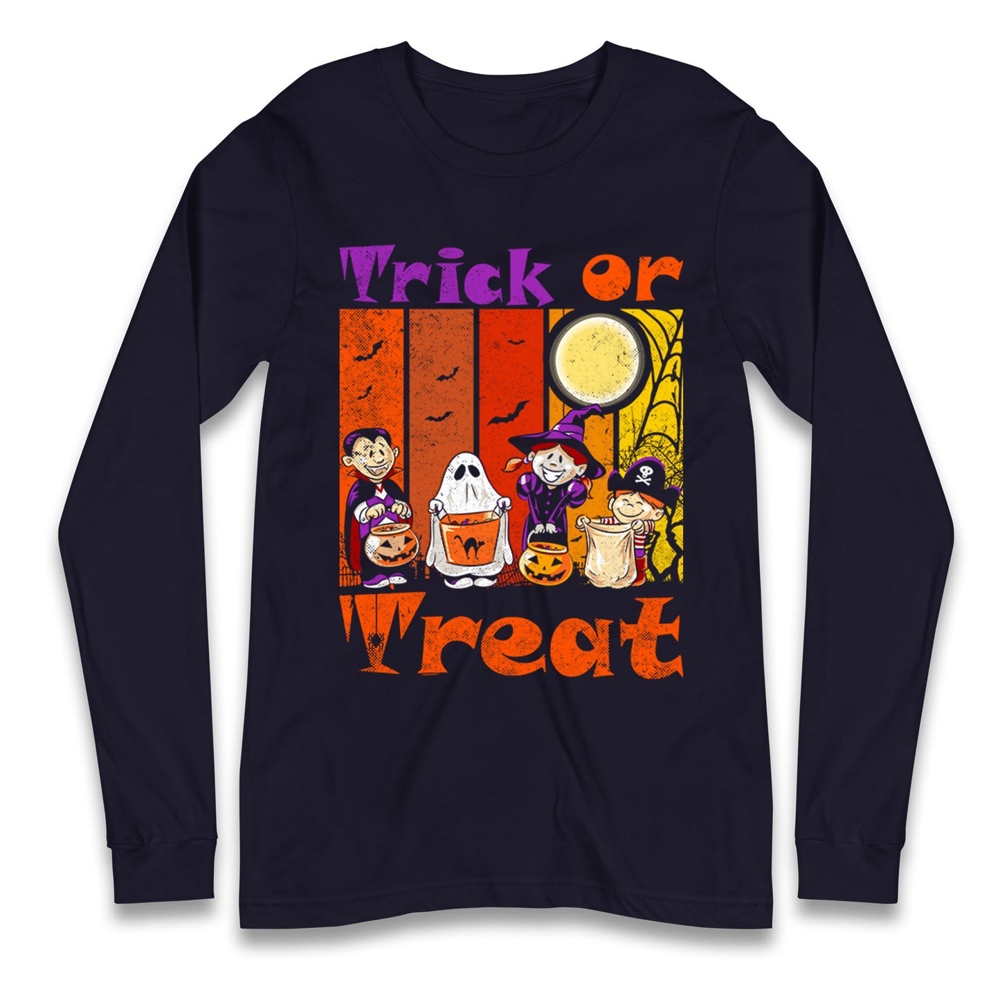 Scary Vampire Trick Or Treat Halloween T Shirt
