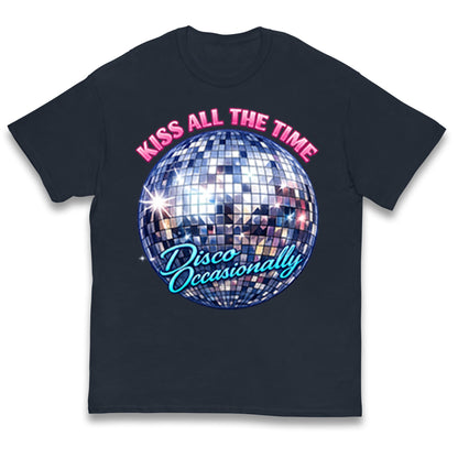 Kiss All The Time Disco Occasionally Kids T Shirt