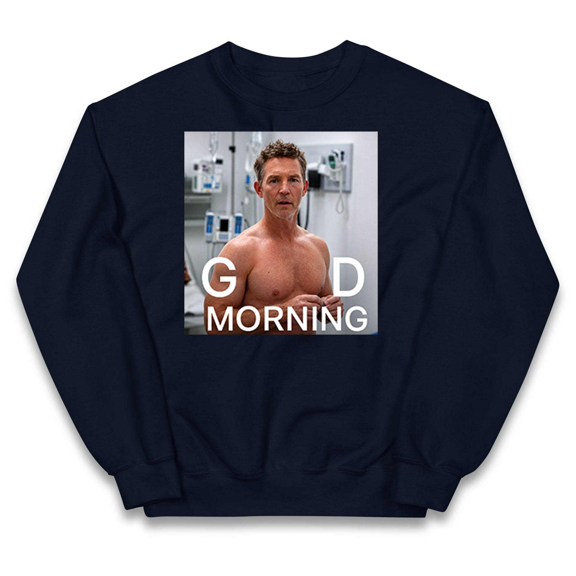 Dr Jack Abbot Shirtless Good Morning Kids Jumper