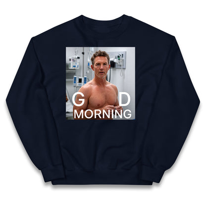 Dr Jack Abbot Shirtless Good Morning Kids Jumper