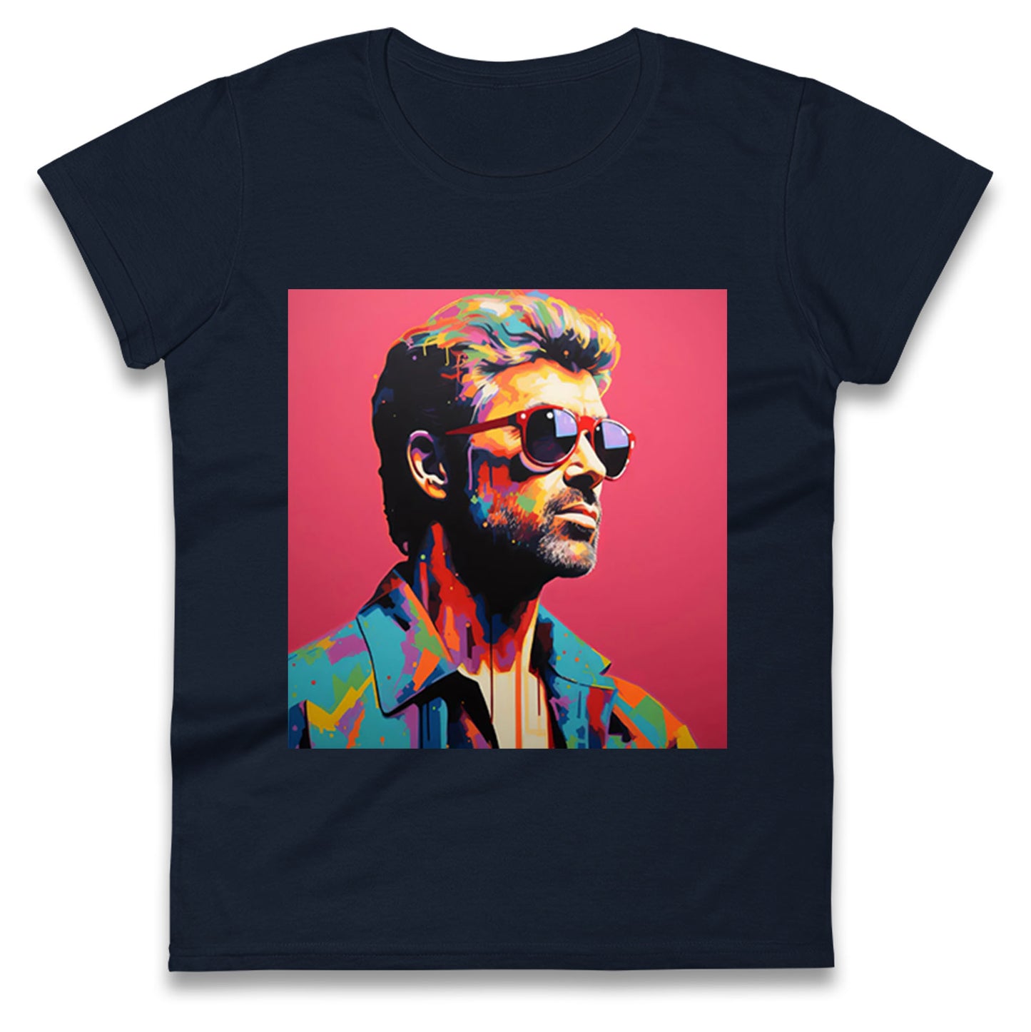 George Michael Ladies T Shirt