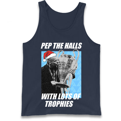 Pep Guardiola Christmas Tank Top