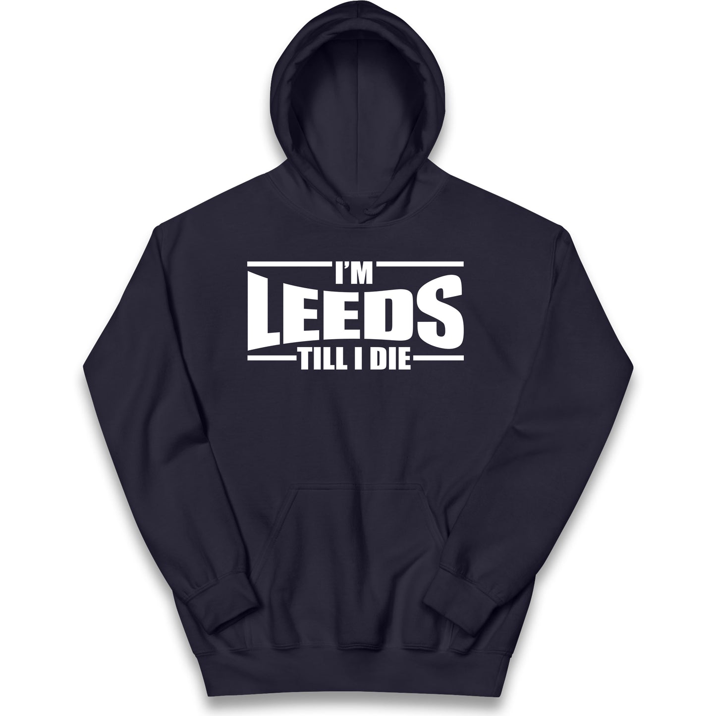 Leeds Till I Die Football Kids Hoodie