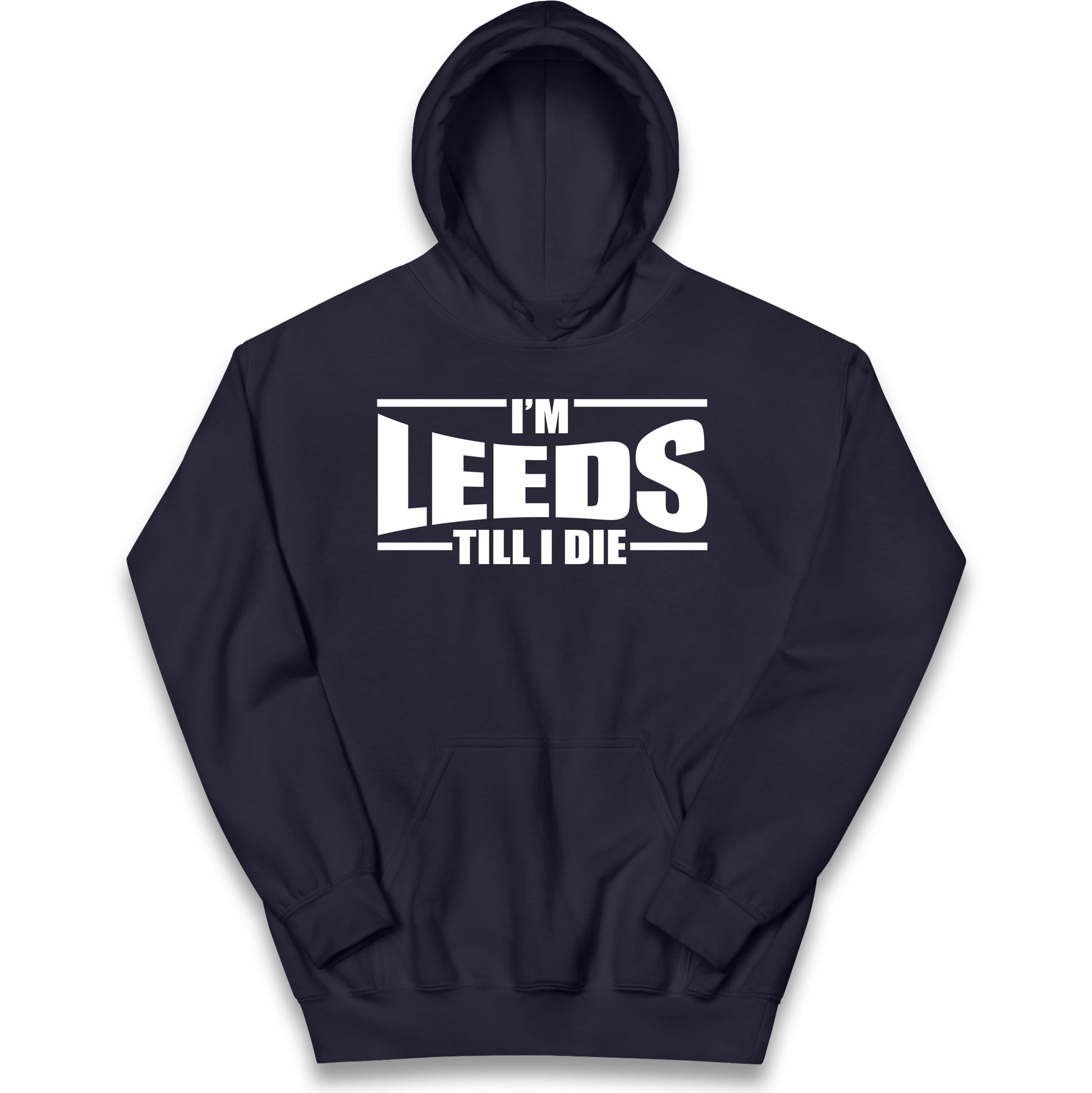 Leeds Till I Die Football Kids Hoodie