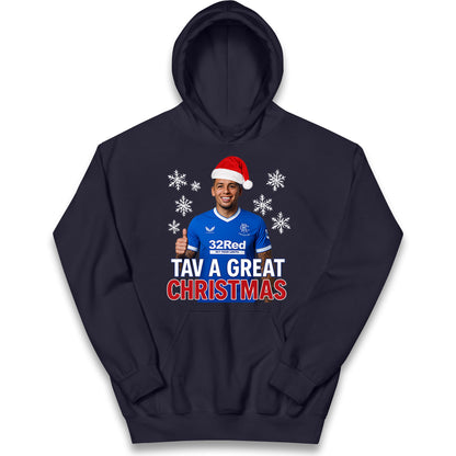 Tav a Great Christmas Rangers Kids Hoodie