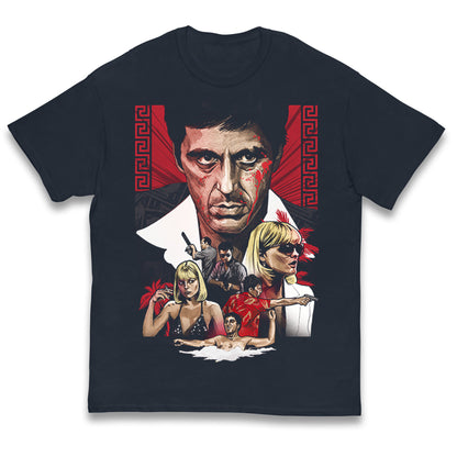 Tony Montana Scarface Kids T Shirt
