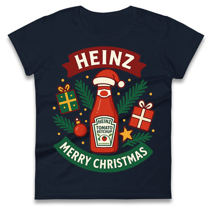 Heinz Christmas Ladies T Shirt 