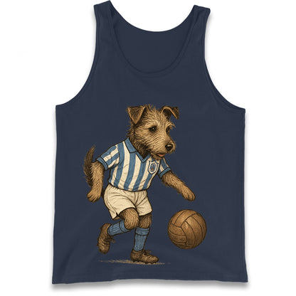 Retro Huddersfield Town Christmas Tank Top