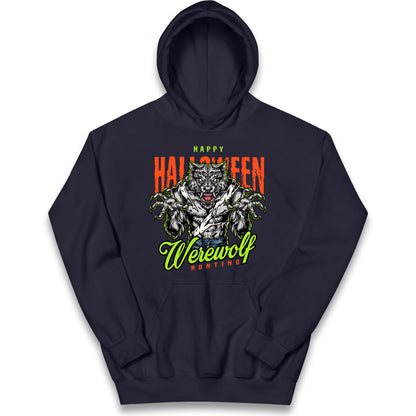 Halloween Werewolf Kids Hoodie