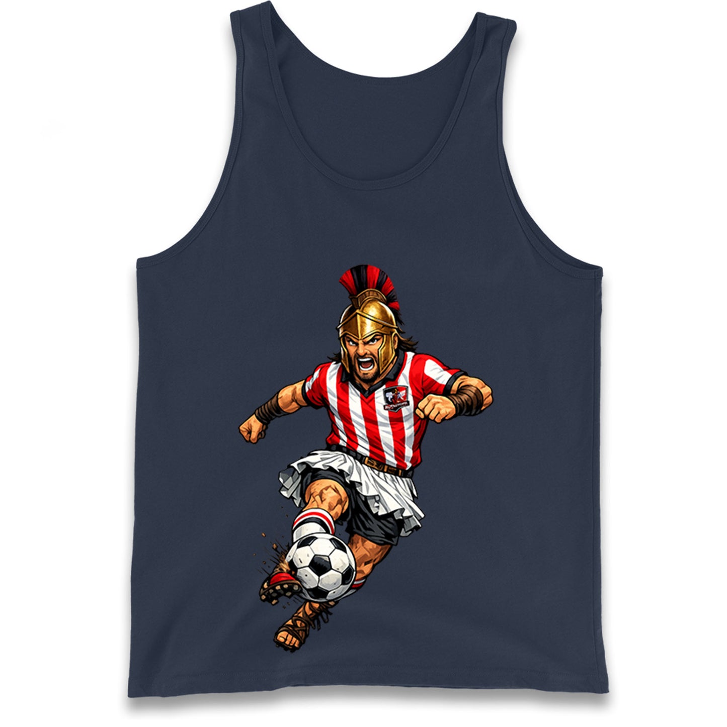 Retro Exeter City Football Tank Top