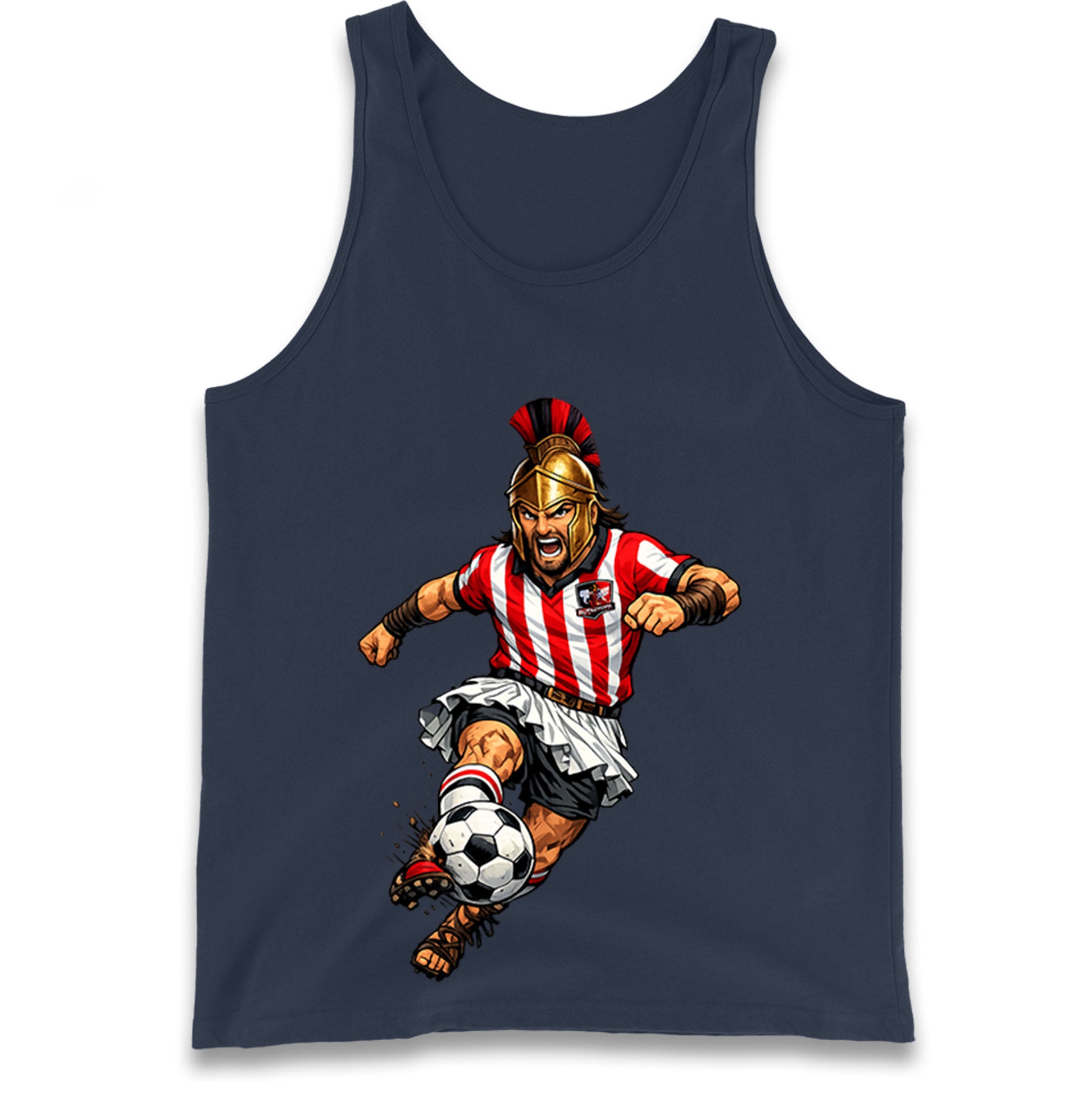 Retro Exeter City Football Tank Top