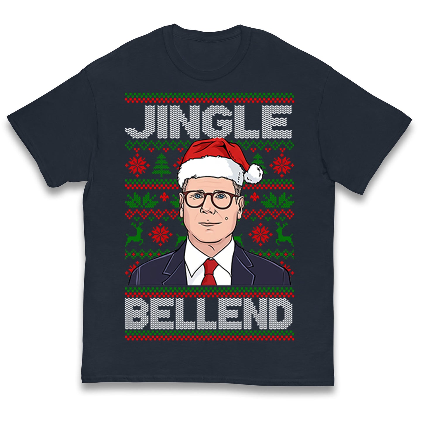 Keir Starmer Jingle Bell End Kids T Shirt