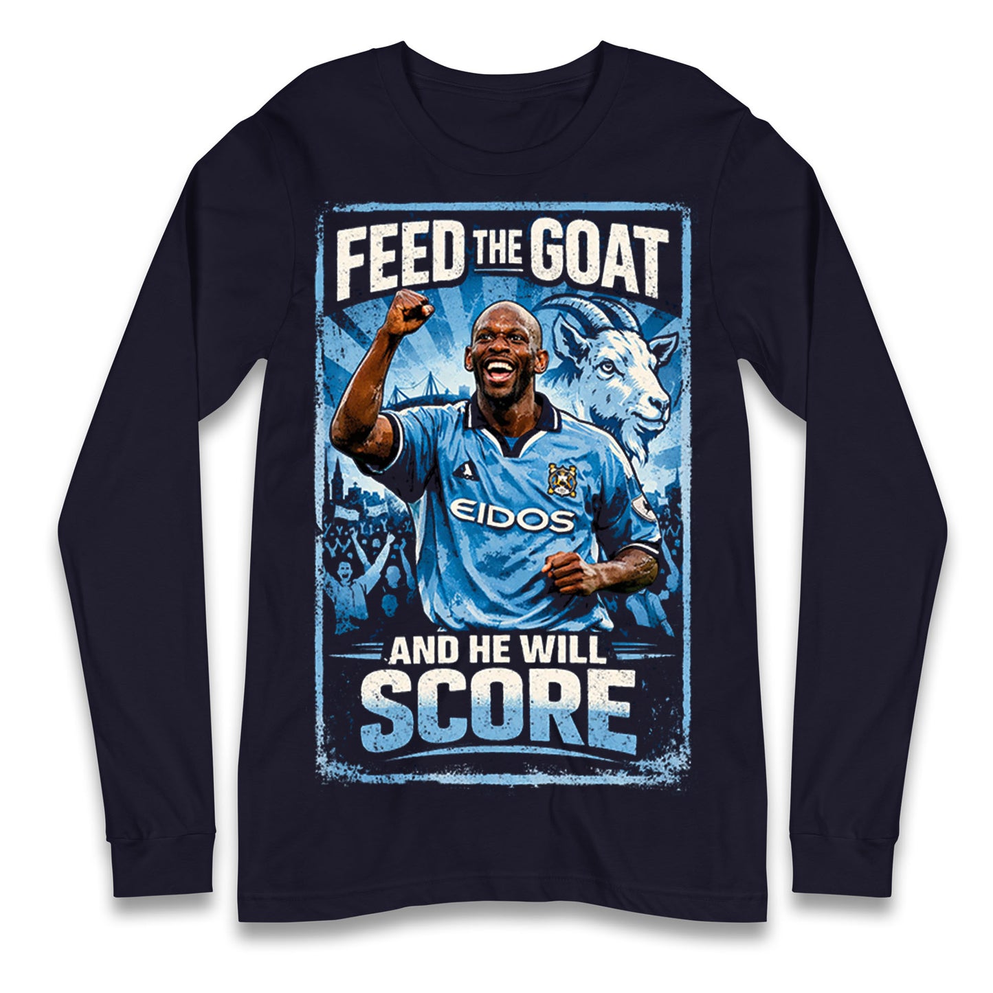 Shaun Goater Manchester City Longsleeve T Shirt