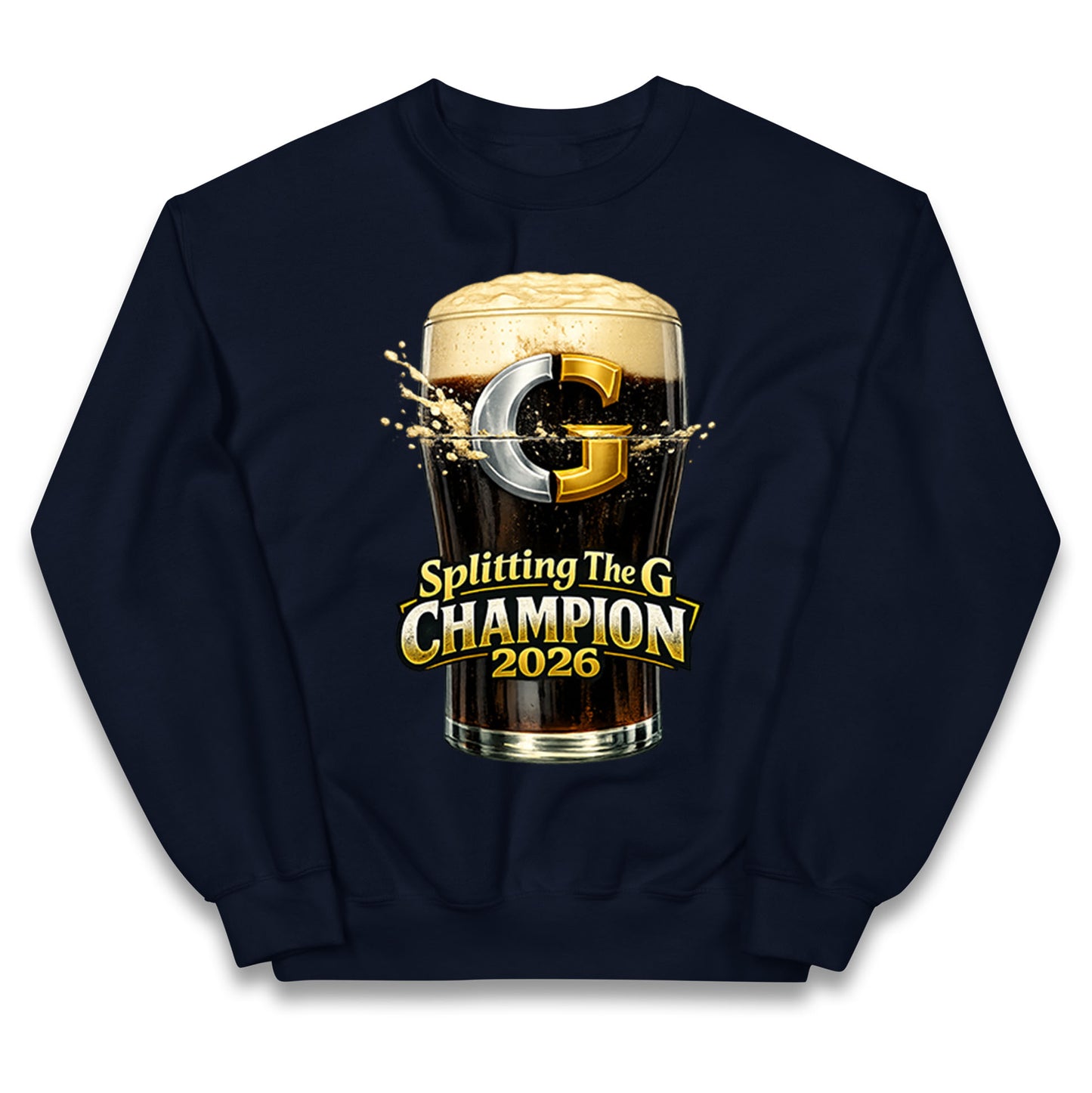 Splitting The G Champion Kids Jumper