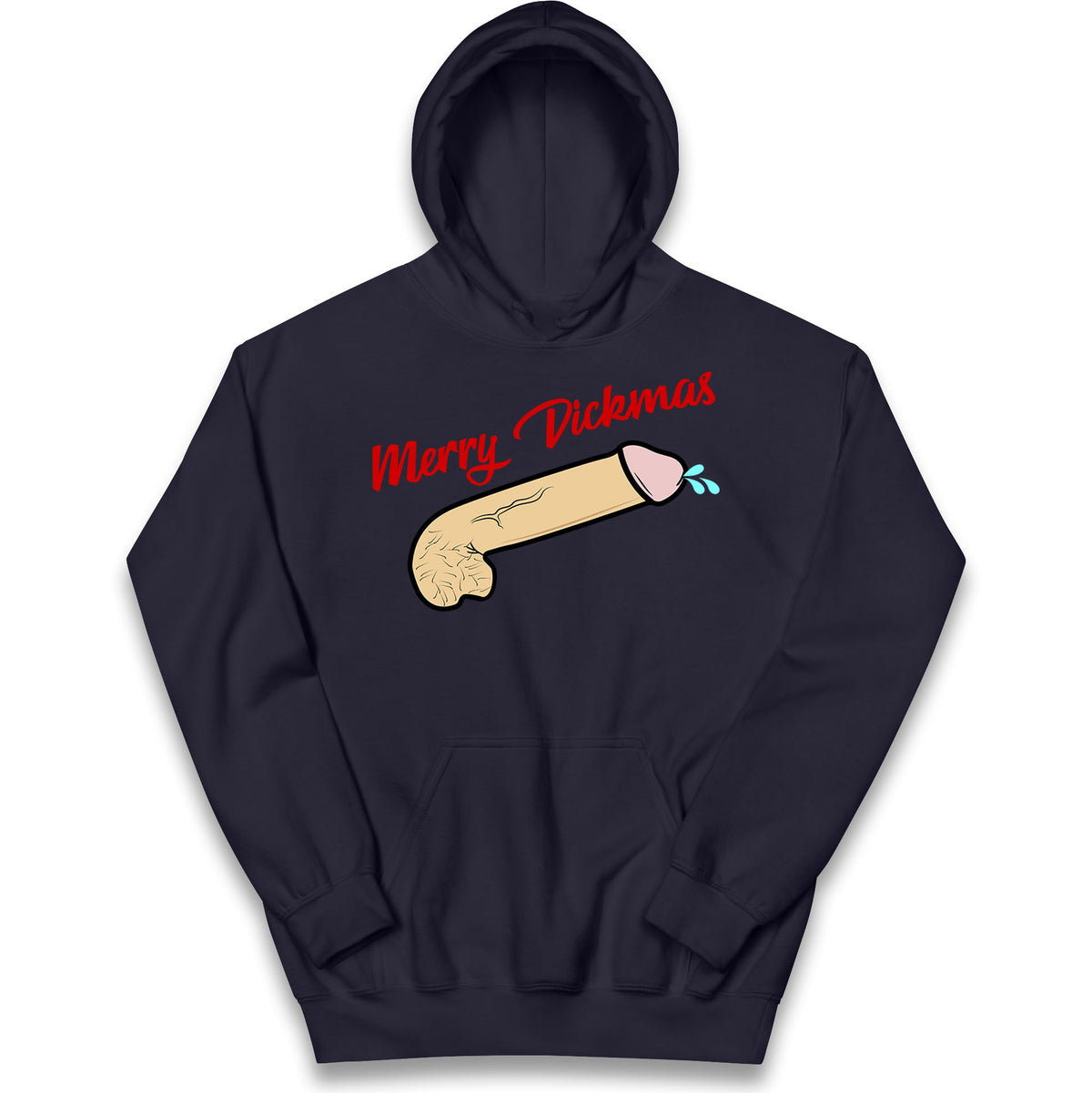 Merry Dickmas Funny Hoodie
