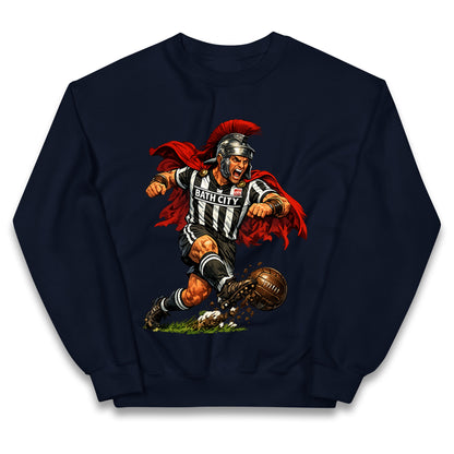 Retro Bath City Football Kids Jumper