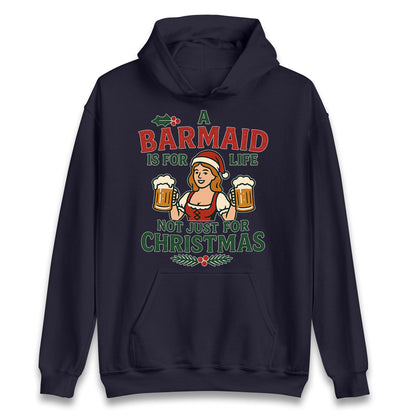 Barmaid Xmas Hoodie