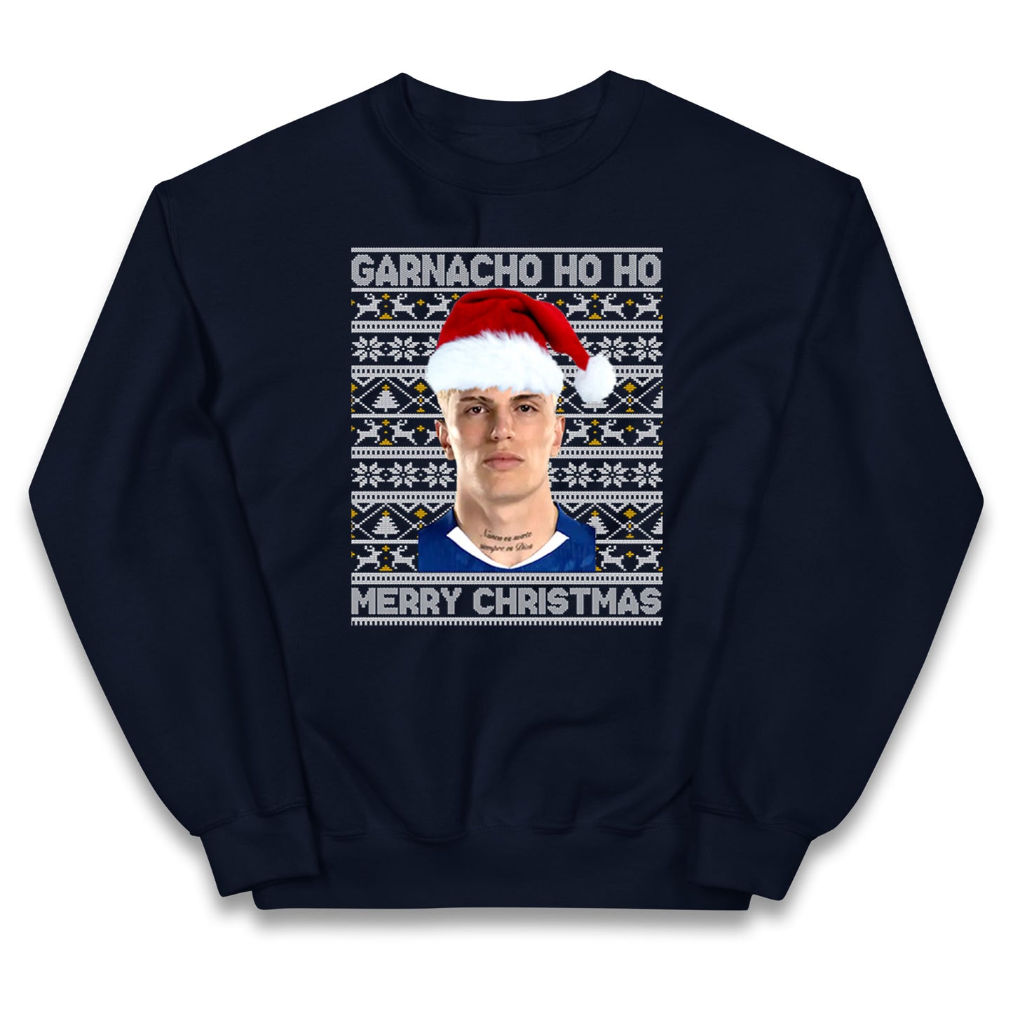 Garnacho Christmas Kids Jumper