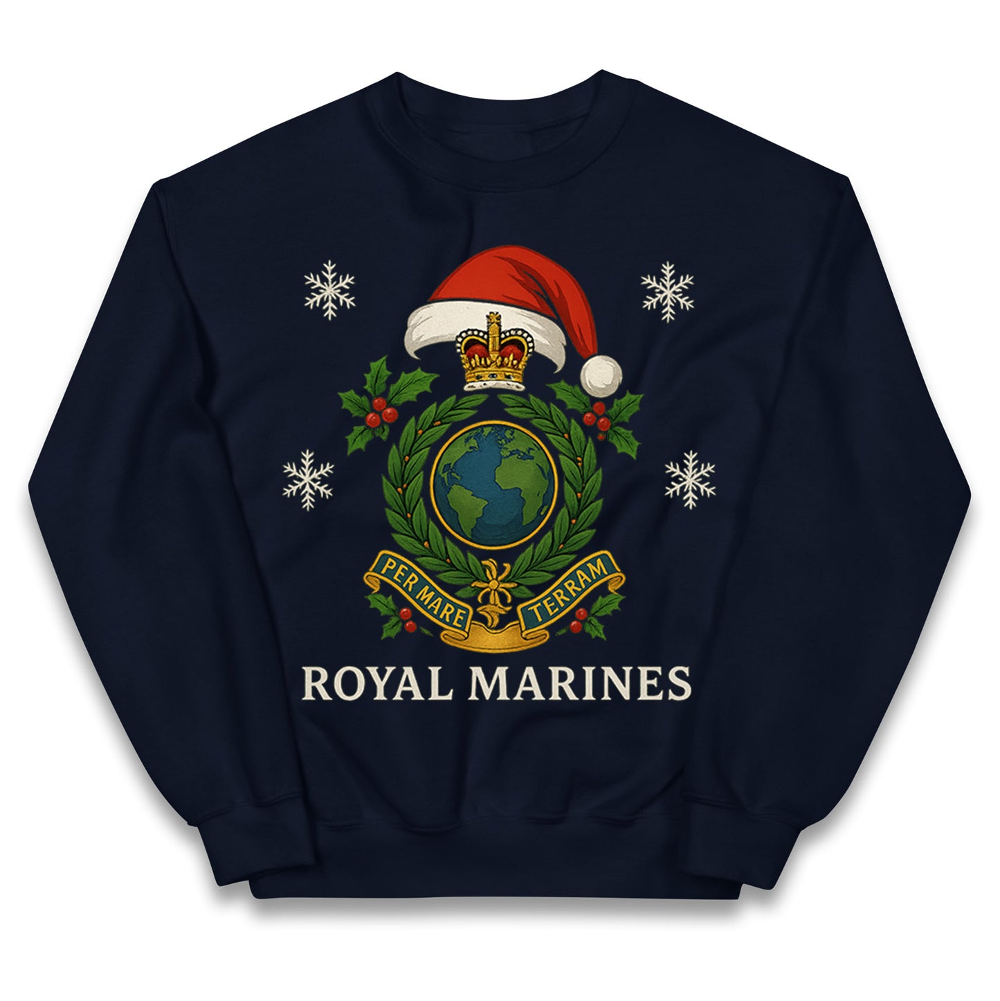 Royal Marines Christmas Kids Jumper
