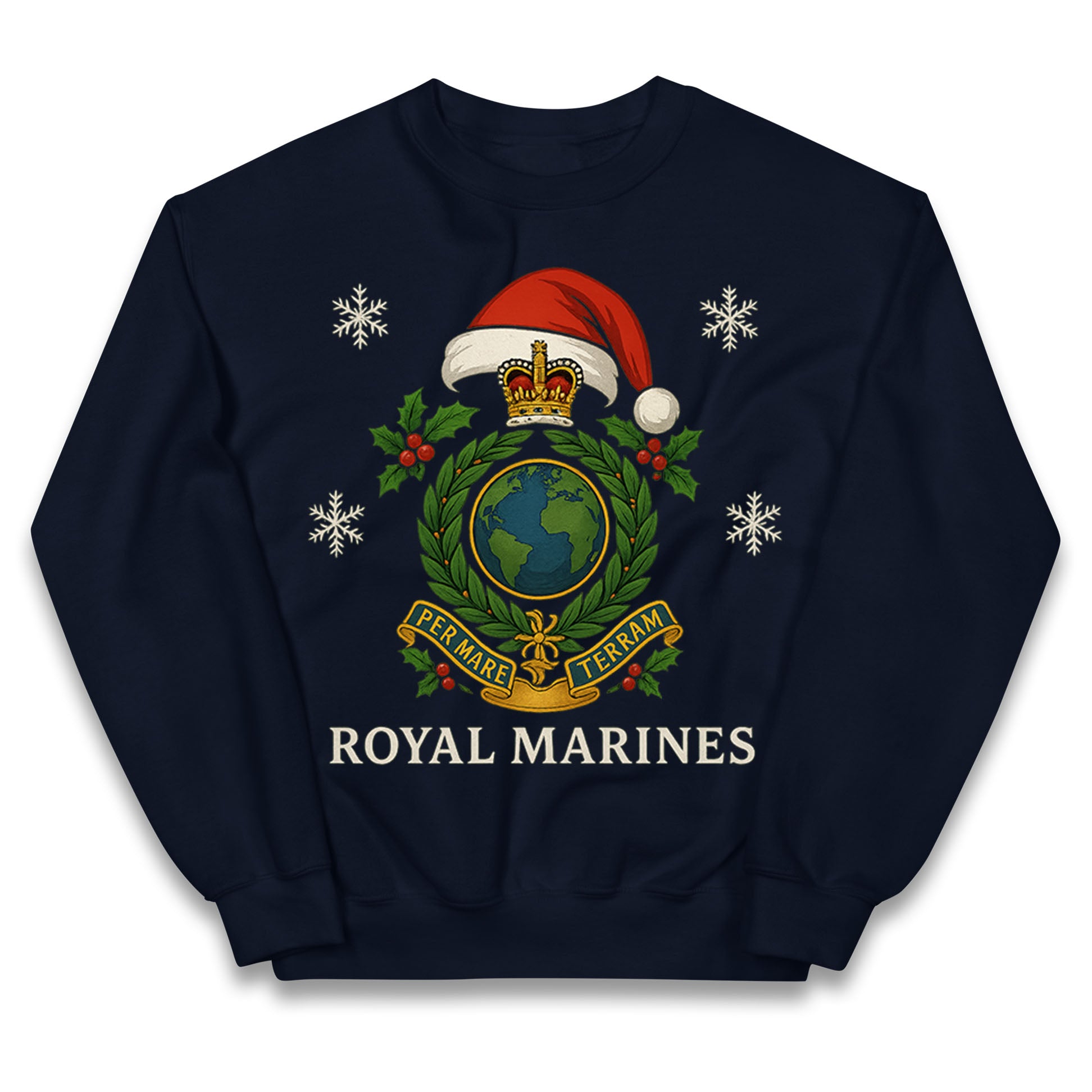 Royal Marines Christmas Kids Jumper