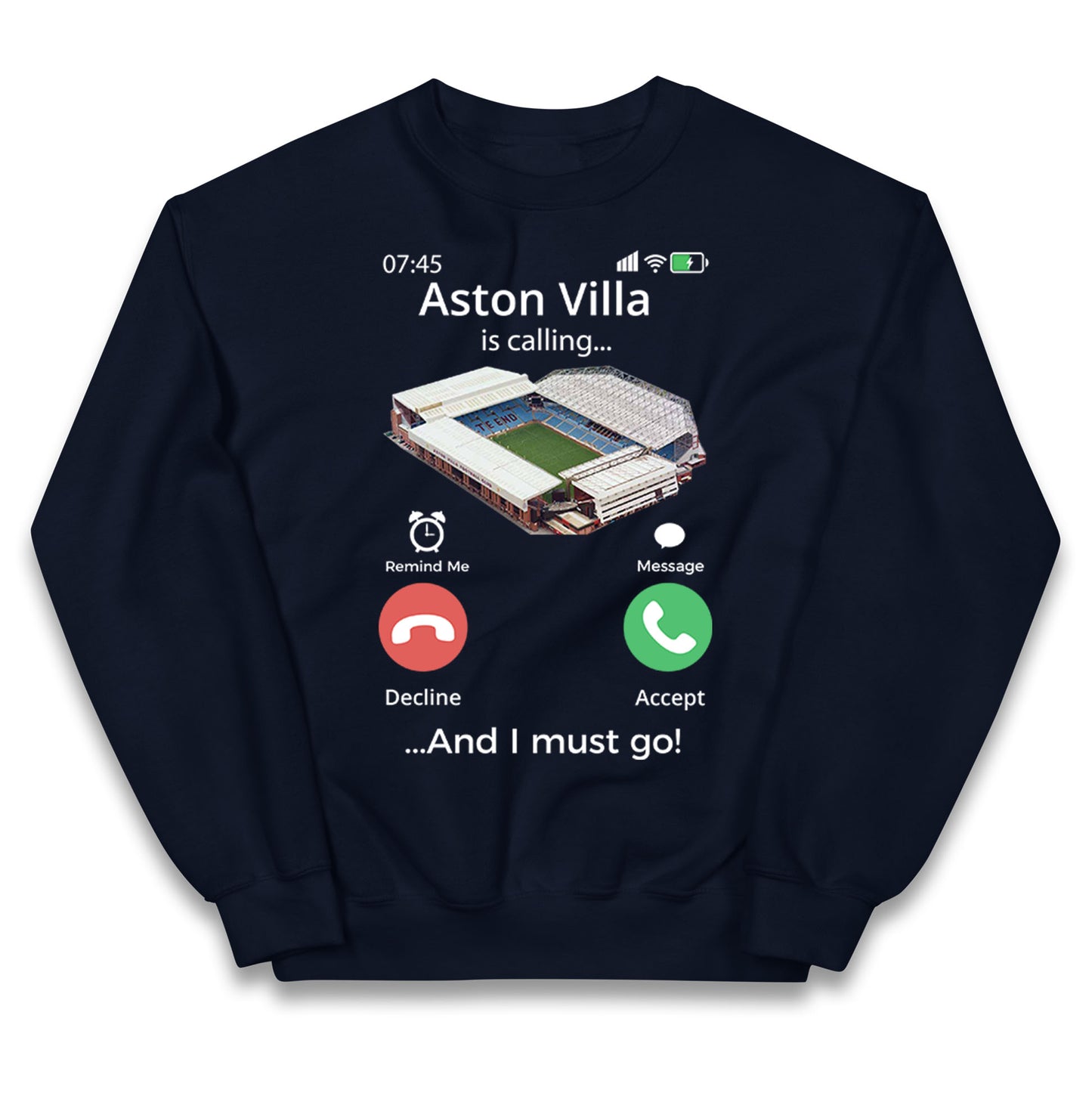 aston villa jumper kids