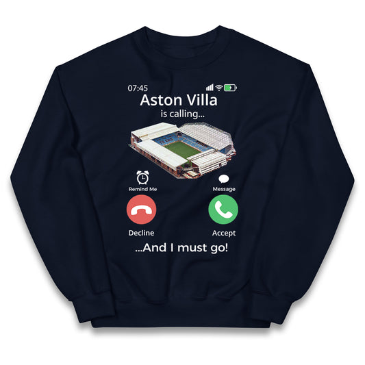 aston villa jumper kids