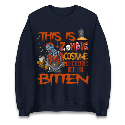 Zombie Costume Sweatshirt
