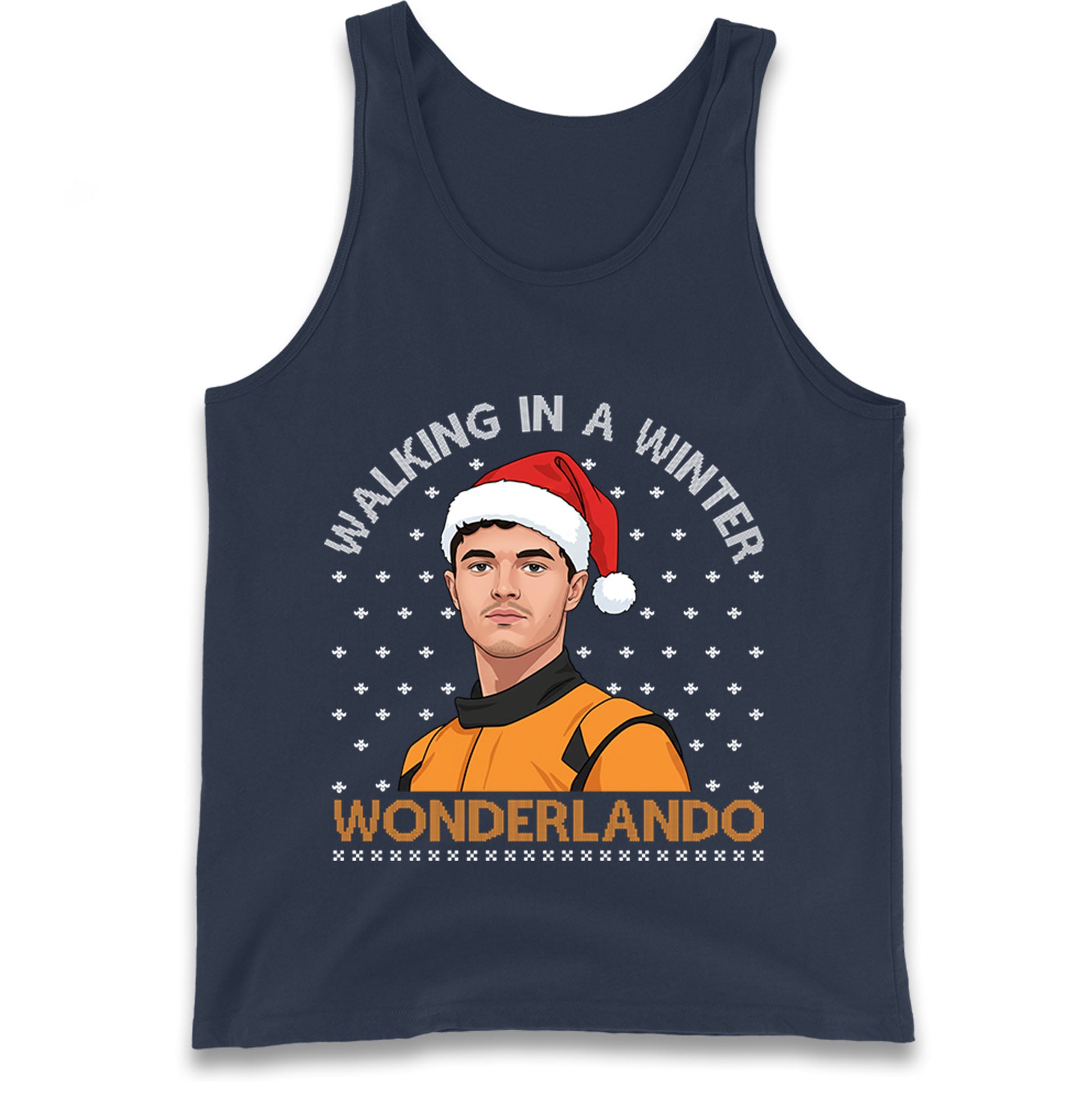 Lando Norris Christmas Tank Top