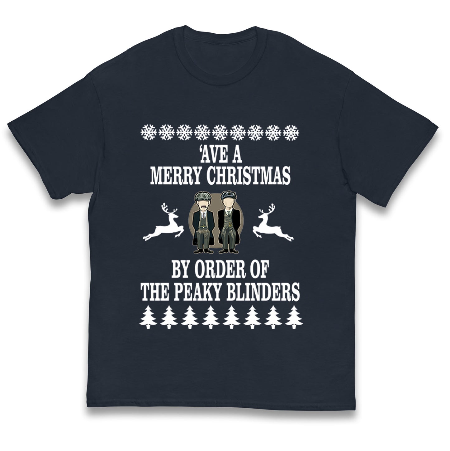 Peaky Blinders Christmas Kids T Shirt