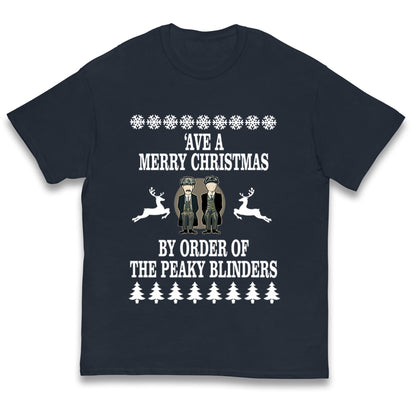 Peaky Blinders Christmas Kids T Shirt