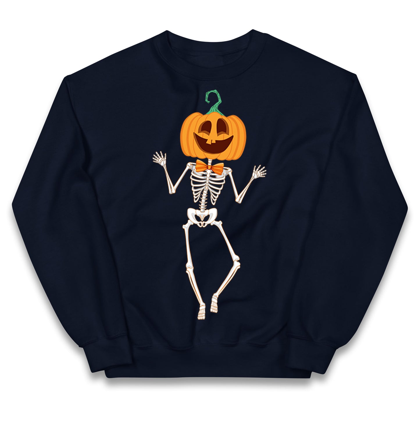 Pumpkin Skeleton Halloween Jumper
