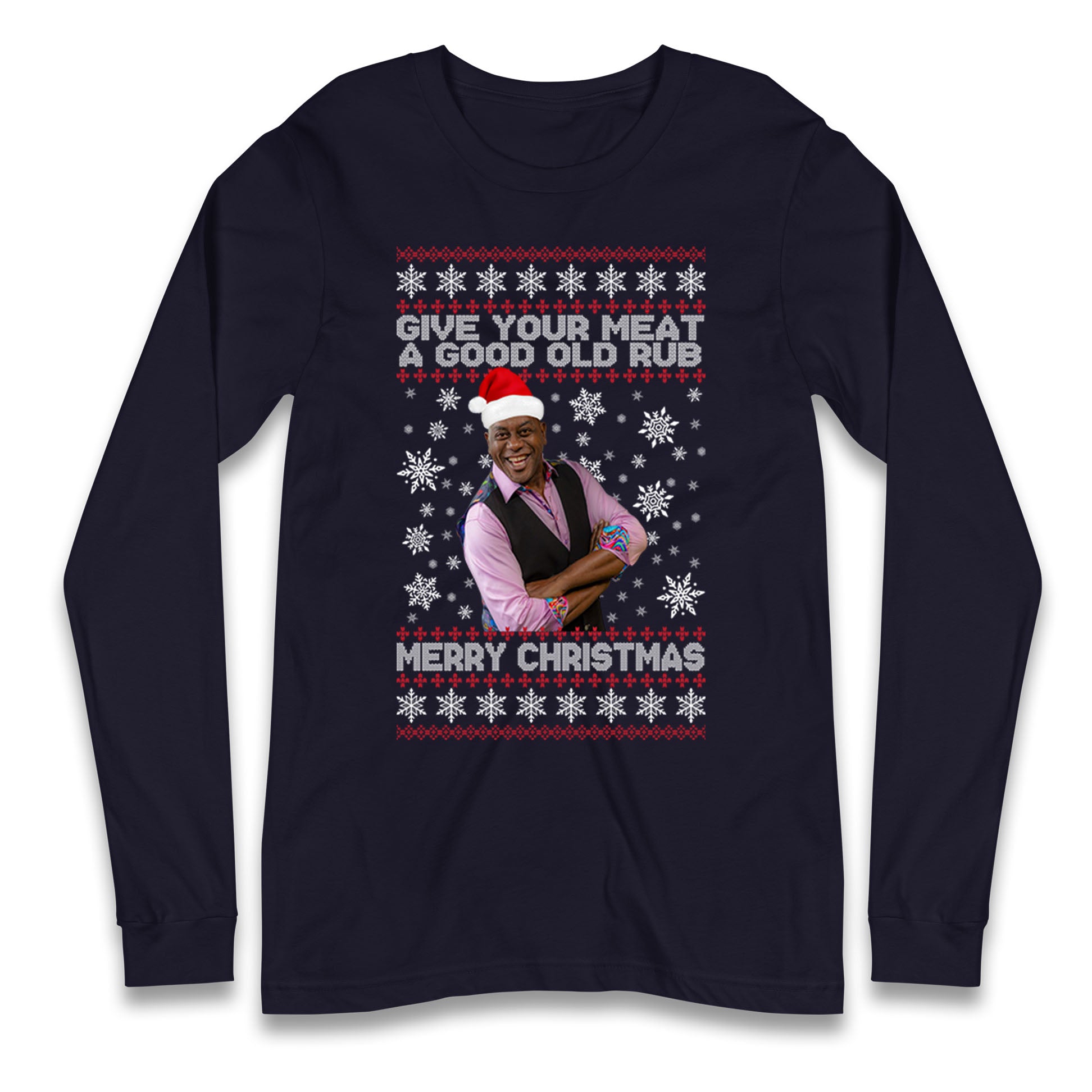 Ainsley Harriot Christmas Longsleeve T Shirt