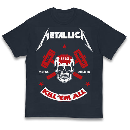 Metallica Seek Destroy Kids T Shirt