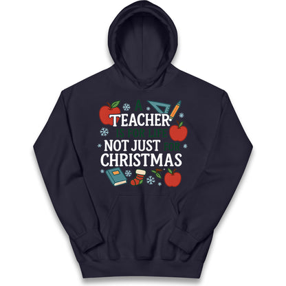 Teacher Christmas Kids Hoodie