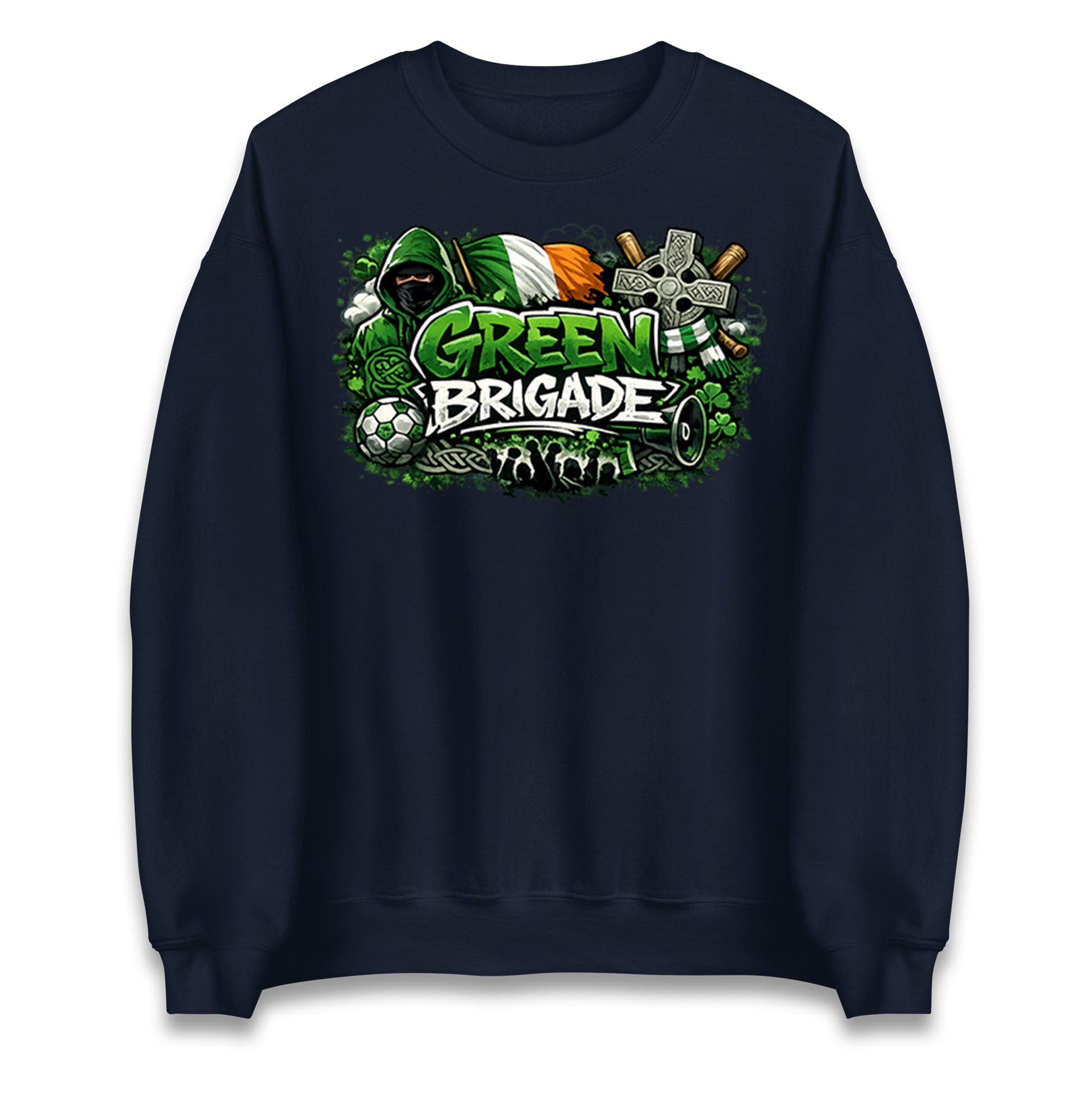 Celtic Green Brigade Football Jumper