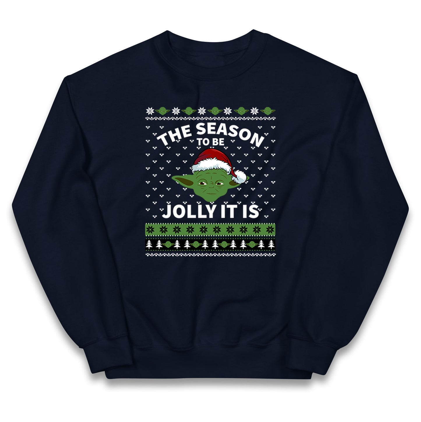 Yoda Christmas Kids Jumper