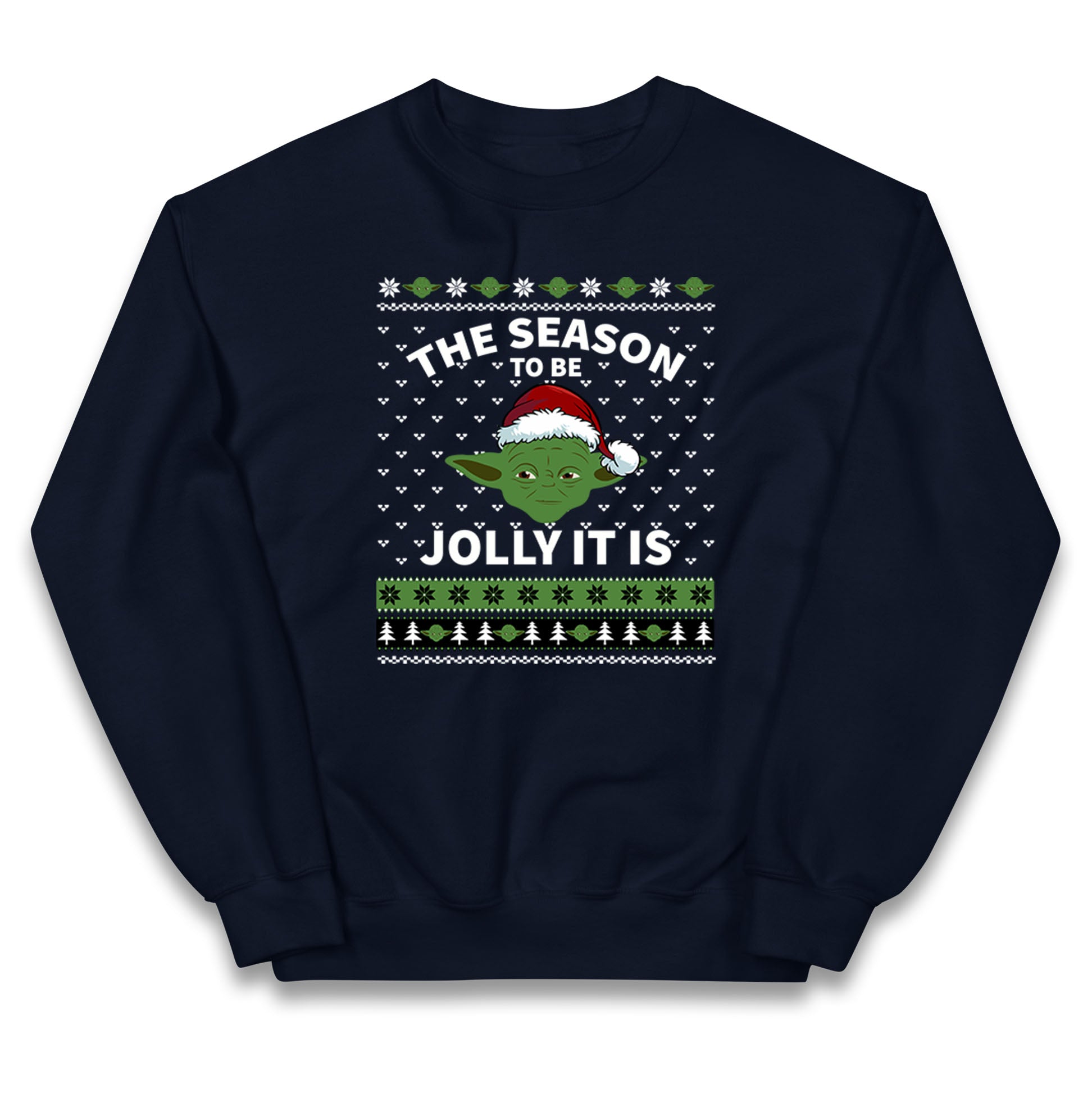 Yoda Christmas Kids Jumper